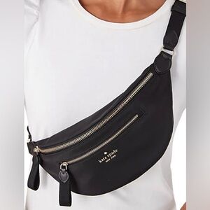 Kate Spade Black Chelsea Belt Bag